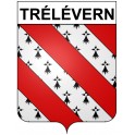 Stickers coat of arms Trélévern adhesive sticker