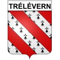 Trélévern 22 ville Stickers blason autocollant adhésif