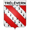Stickers coat of arms Trélévern adhesive sticker
