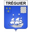 Tréguier Sticker wappen, gelsenkirchen, augsburg, klebender aufkleber