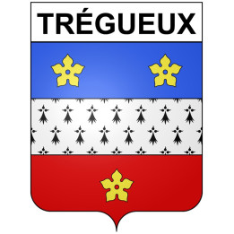 Trégueux Sticker wappen, gelsenkirchen, augsburg, klebender aufkleber