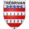 Adesivi stemma Trébrivan adesivo