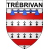 Trébrivan Sticker wappen, gelsenkirchen, augsburg, klebender aufkleber