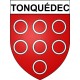 Tonquédec 22 ville Stickers blason autocollant adhésif