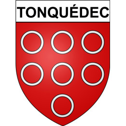 Tonquédec Sticker wappen, gelsenkirchen, augsburg, klebender aufkleber