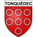 Tonquédec Sticker wappen, gelsenkirchen, augsburg, klebender aufkleber