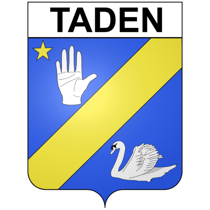 Stickers coat of arms Taden adhesive sticker