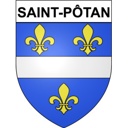 Stickers coat of arms Saint-Pôtan adhesive sticker