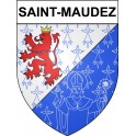 Saint-Maudez Sticker wappen, gelsenkirchen, augsburg, klebender aufkleber
