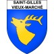 Stickers coat of arms Saint-Gilles-Vieux-Marché adhesive sticker