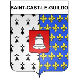 Stickers coat of arms Saint-Cast-le-Guildo adhesive sticker