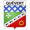 Stickers coat of arms Quévert adhesive sticker