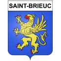 Stickers coat of arms Saint-Brieuc adhesive sticker