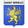 Stickers coat of arms Saint-Brieuc adhesive sticker