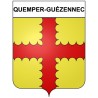 Stickers coat of arms Quemper-Guézennec adhesive sticker