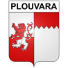 Plouvara Sticker wappen, gelsenkirchen, augsburg, klebender aufkleber