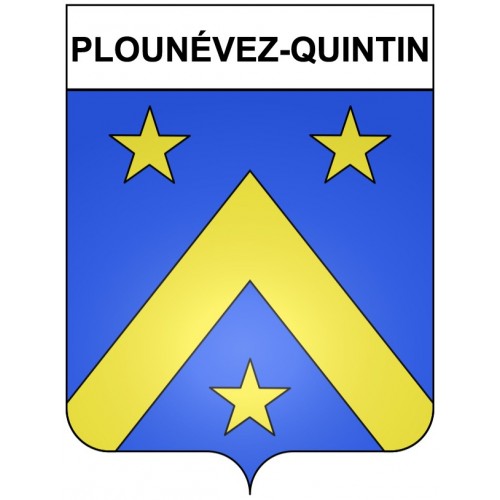 Plounévez-Quintin 22 ville Stickers blason autocollant adhésif