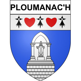 Stickers coat of arms Ploumanac'h adhesive sticker