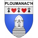 Ploumanac'h 22 ville Stickers blason autocollant adhésif