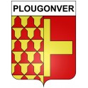 Plougonver 22 ville Stickers blason autocollant adhésif