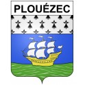 Plouézec 22 ville Stickers blason autocollant adhésif
