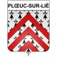 Adesivi stemma Plœuc-sur-Lié adesivo