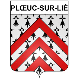Stickers coat of arms Plœuc-sur-Lié  adhesive sticker