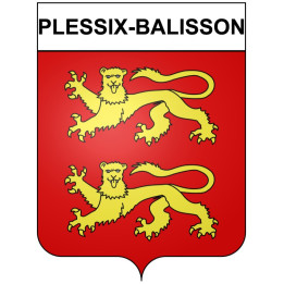 Plessix-Balisson Sticker wappen, gelsenkirchen, augsburg, klebender aufkleber