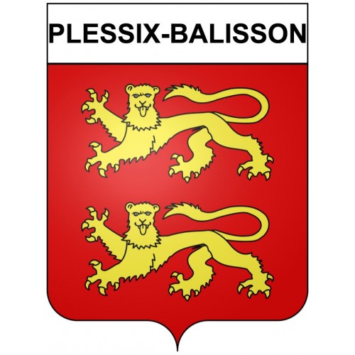 Plessix-Balisson 22 ville Stickers blason autocollant adhésif