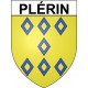 Plérin 22 ville Stickers blason autocollant adhésif