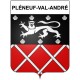 Pléneuf-Val-André 22 ville Stickers blason autocollant adhésif