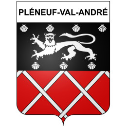 Stickers coat of arms Pléneuf-Val-André adhesive sticker