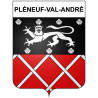 Stickers coat of arms Pléneuf-Val-André adhesive sticker