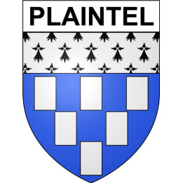 Plaintel 22 ville Stickers blason autocollant adhésif