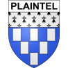 Pegatinas escudo de armas de Plaintel adhesivo de la etiqueta engomada