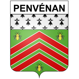 Penvénan 22 ville Stickers blason autocollant adhésif