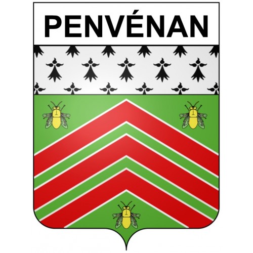 Penvénan Sticker wappen, gelsenkirchen, augsburg, klebender aufkleber