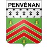 Penvénan Sticker wappen, gelsenkirchen, augsburg, klebender aufkleber