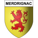 Adesivi stemma Merdrignac adesivo