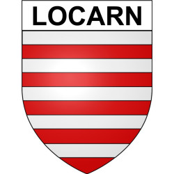 Pegatinas escudo de armas de Locarn adhesivo de la etiqueta engomada