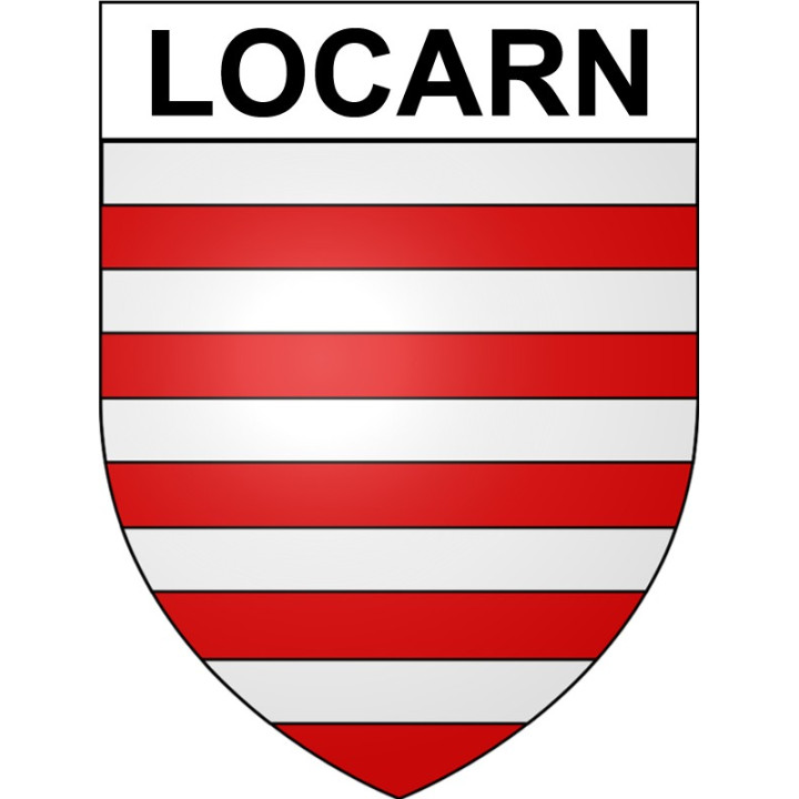 Locarn 22 ville Stickers blason autocollant adhésif