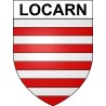 Locarn Sticker wappen, gelsenkirchen, augsburg, klebender aufkleber