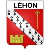 Pegatinas escudo de armas de Léhon adhesivo de la etiqueta engomada