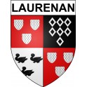Laurenan 22 ville Stickers blason autocollant adhésif