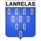 Lanrelas 22 ville Stickers blason autocollant adhésif