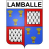 Lamballe 22 ville Stickers blason autocollant adhésif