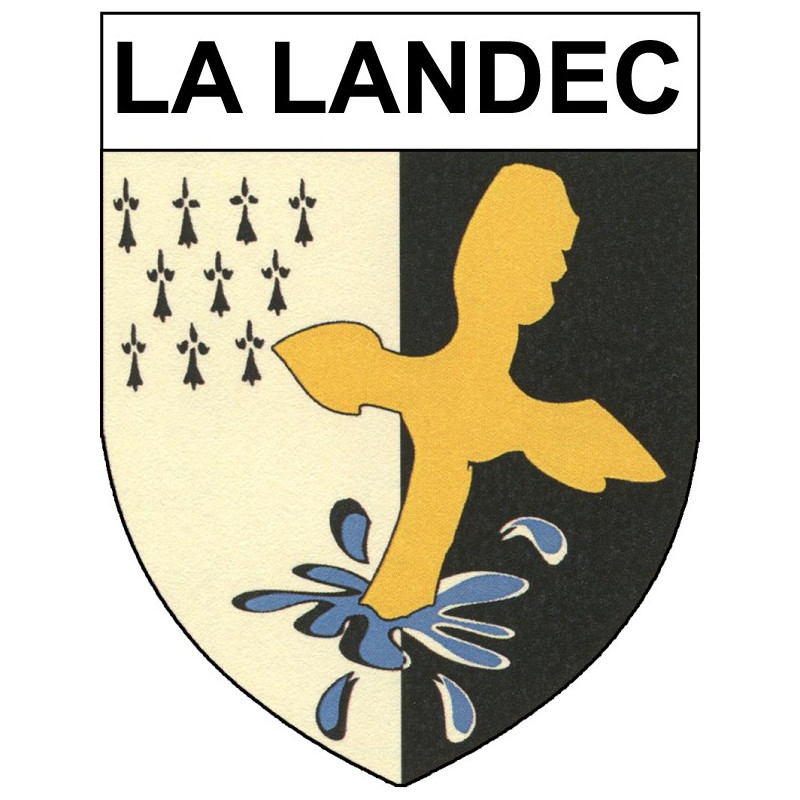 Adesivi stemma La Landec adesivo