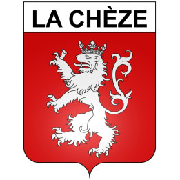 La Chèze 22 ville Stickers blason autocollant adhésif