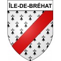 Adesivi stemma Île-de-Bréhat adesivo