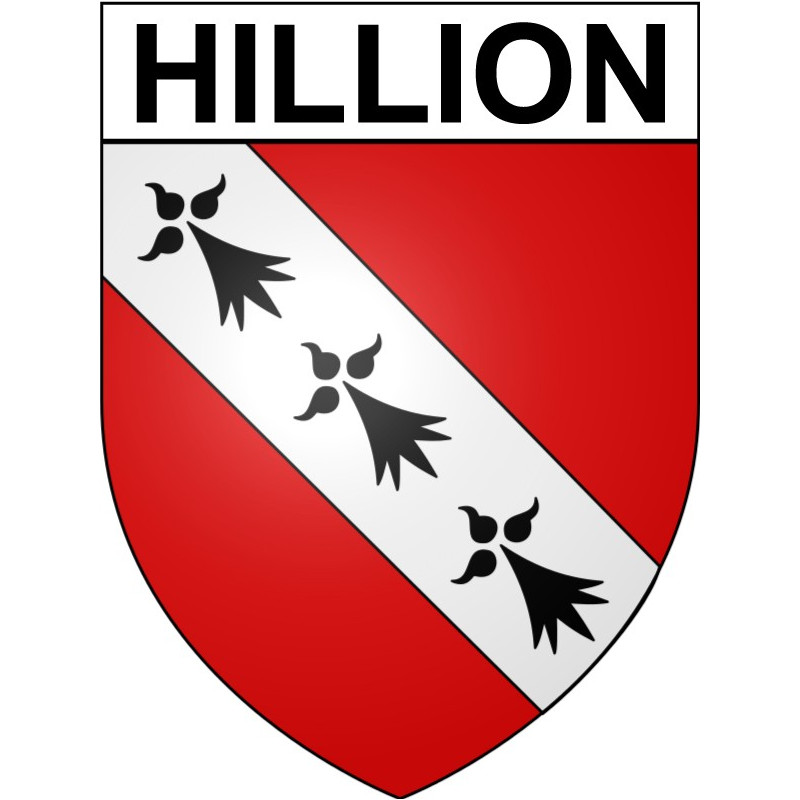 Adesivi stemma Hillion adesivo